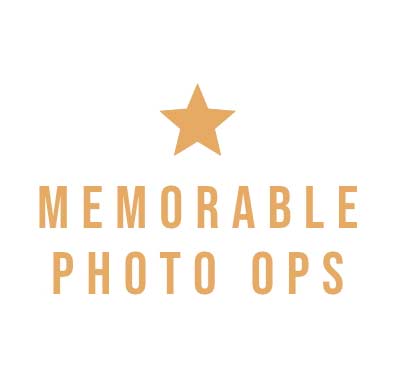 Memorable Photo Ops